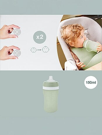 Botella 150 ml de silicona 'Babymoov'