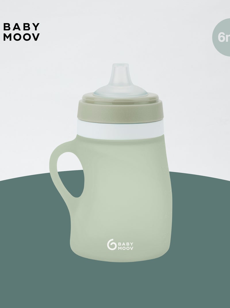 Botella 150 ml de silicona 'Babymoov' Verde - Kiabi
