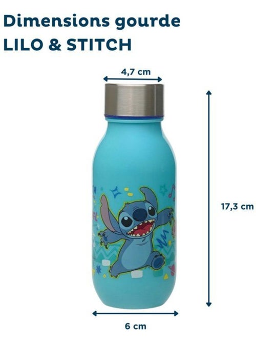 Botella 430 ml Disney Lilo & Stitch con tapón de rosca - Kiabi Botella 430 ml Disney Lilo & Stitch con tapón de rosca - Kiabi