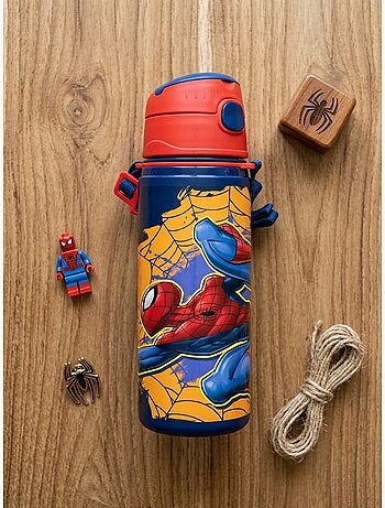 Botella aluminio 600 ml spider-man marvel