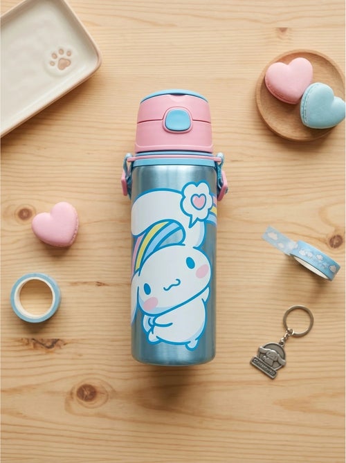 Botella aluminio 600ml con asa hello kitty cinnamoroll sanrio - Kiabi Botella aluminio 600ml con asa hello kitty cinnamoroll sanrio - Kiabi