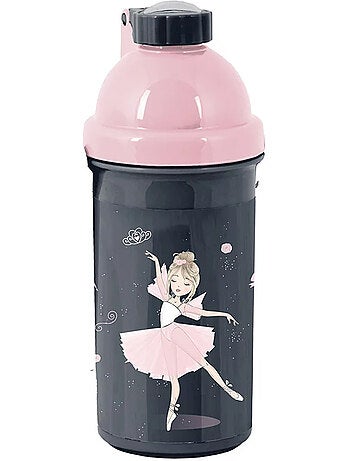 Botella bailarina de plástico – 18 cm, tapón de rosca