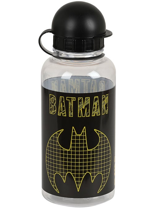 Botella batman comix 500 ml transparente – tapa domo negra batman - Kiabi