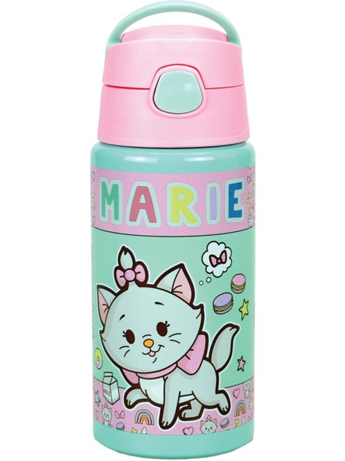 Botella con pajita de aluminio marie 50 cl con asa disney - Kiabi Botella con pajita de aluminio marie 50 cl con asa disney - Kiabi