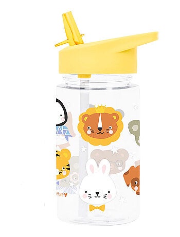 Botella de agua ergonómica para niños 450 ml | a little lovely company