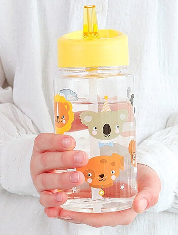 Botella de agua ergonómica para niños 450 ml | a little lovely company