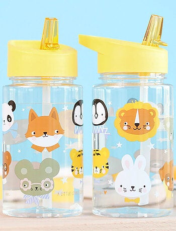 Botella de agua ergonómica para niños 450 ml | a little lovely company