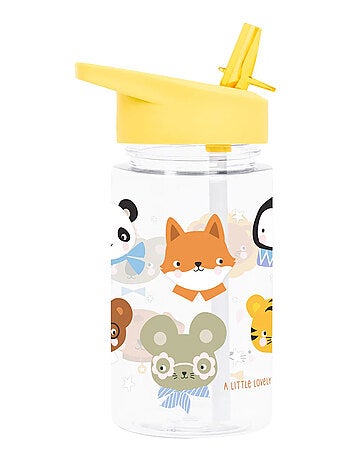 Botella de agua ergonómica para niños 450 ml | a little lovely company