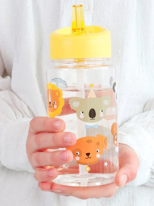 Botella de agua ergonómica para niños 450 ml | A Little Lovely Company - Kiabi Botella de agua ergonómica para niños 450 ml | A Little Lovely Company - Kiabi