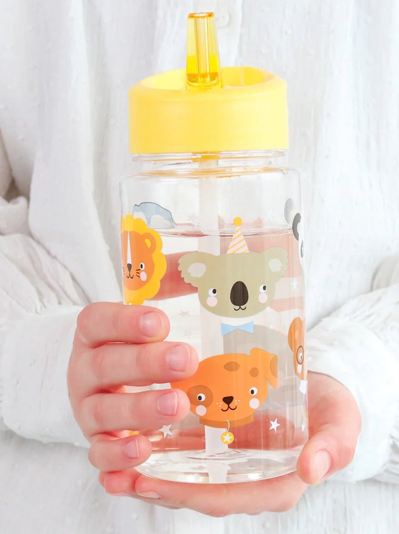 Botella de agua ergonómica para niños 450 ml | A Little Lovely Company Amarillo - Kiabi