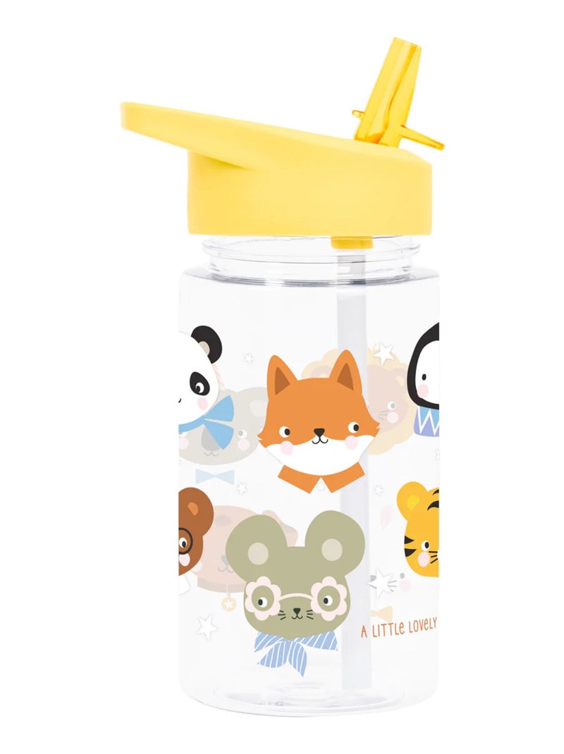Botella de agua ergonómica para niños 450 ml | A Little Lovely Company Amarillo - Kiabi
