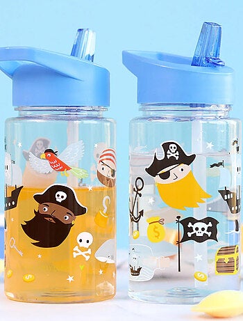 Botella de agua ergonómica para niños 450 ml | a little lovely company