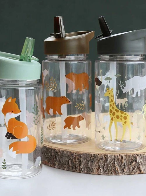 Botella de agua ergonómica para niños 450 ml | A Little Lovely Company - Kiabi