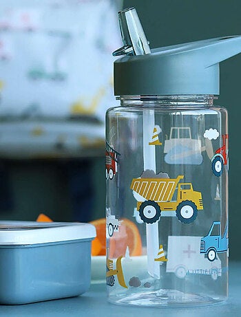 Botella de agua ergonómica para niños 450 ml | a little lovely company
