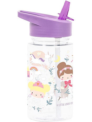 Botella de agua ergonómica para niños 450 ml | a little lovely company
