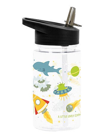 Botella de agua ergonómica para niños 450 ml | a little lovely company