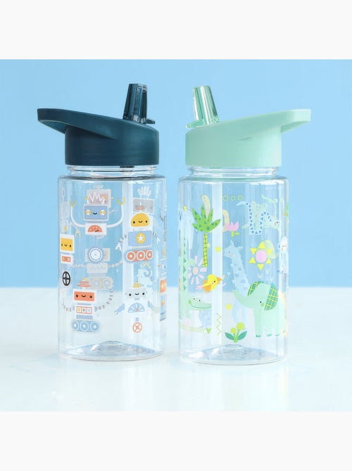 Botella de agua ergonómica para niños 450 ml | a little lovely company - Kiabi