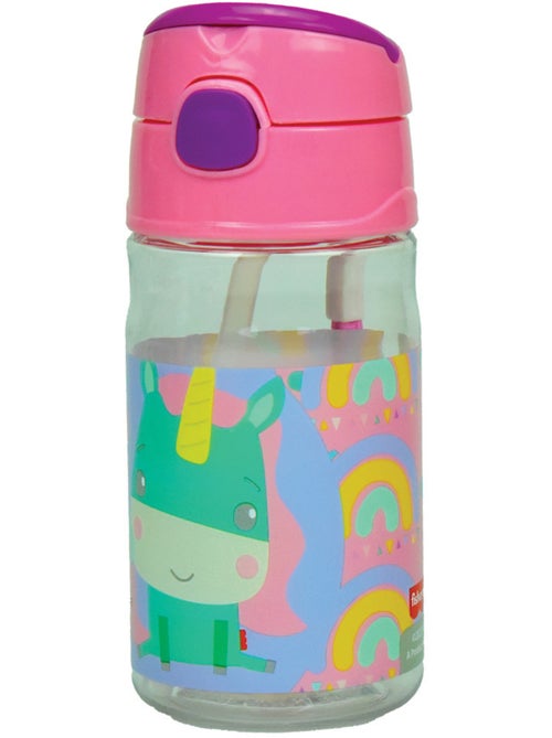 Botella de agua infantil de unicornio 350 ml de pvc 22 x 7 cm - Kiabi Botella de agua infantil de unicornio 350 ml de pvc 22 x 7 cm - Kiabi