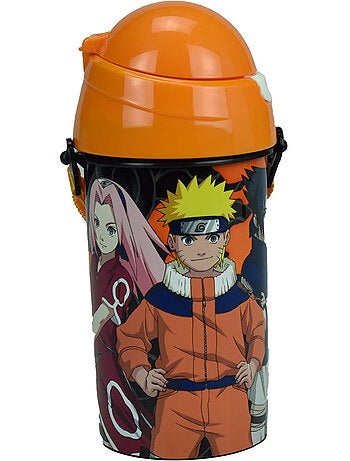 Botella de pvc naruto shippuden con correa extraíble 500 ml