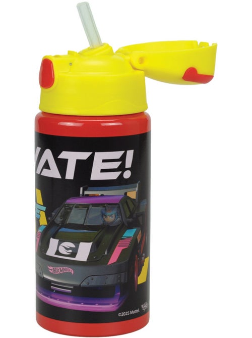 Botella deportiva aluminio hot wheels 50 cl - tapón flip-top - Kiabi Botella deportiva aluminio hot wheels 50 cl - tapón flip-top - Kiabi