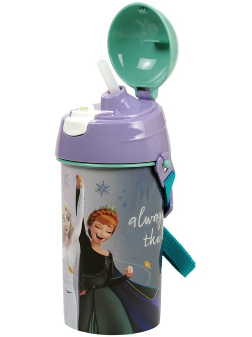 Botella deportiva frozen 500 ml – tapón abatible – disney - Kiabi