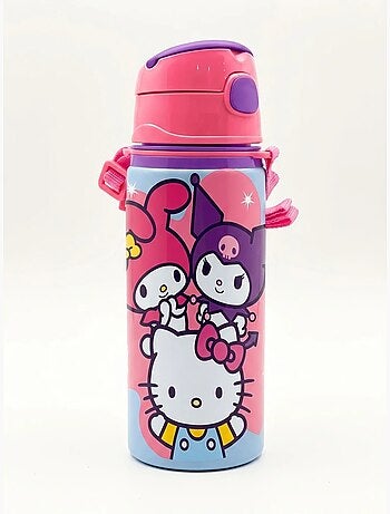Botella en aluminio 600 ml hello kitty sanrio