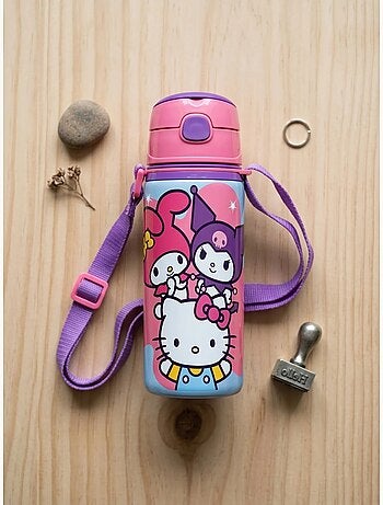Botella en aluminio 600 ml hello kitty sanrio