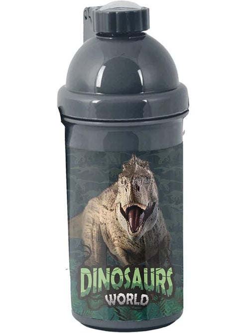 Botella infantil de plástico t-rex dinosaures world 18 cm - Kiabi