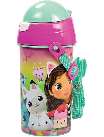 Botella infantil la casa de muñecas de gabby arcoíris 500 ml
