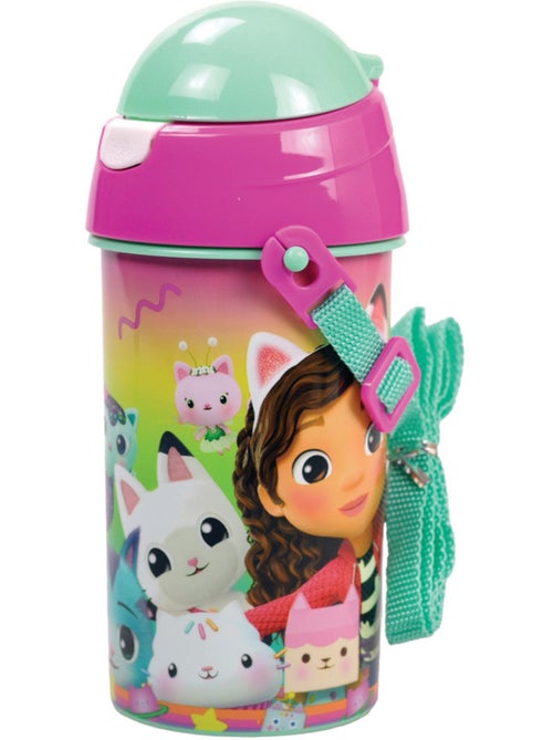 Botella infantil la casa de muñecas de gabby arcoíris 500 ml - Kiabi Botella infantil la casa de muñecas de gabby arcoíris 500 ml - Kiabi