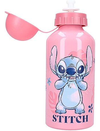 Botella infantil Lilo & Stitch - 500 ml - Rosa