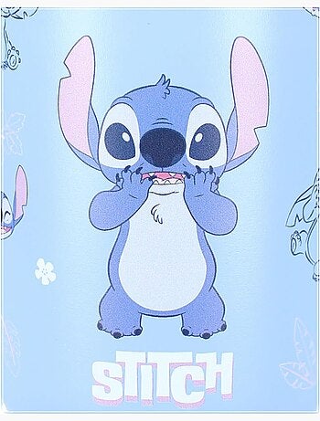 Botella infantil Stitch Disney - 900 ml - Con pajita integrada