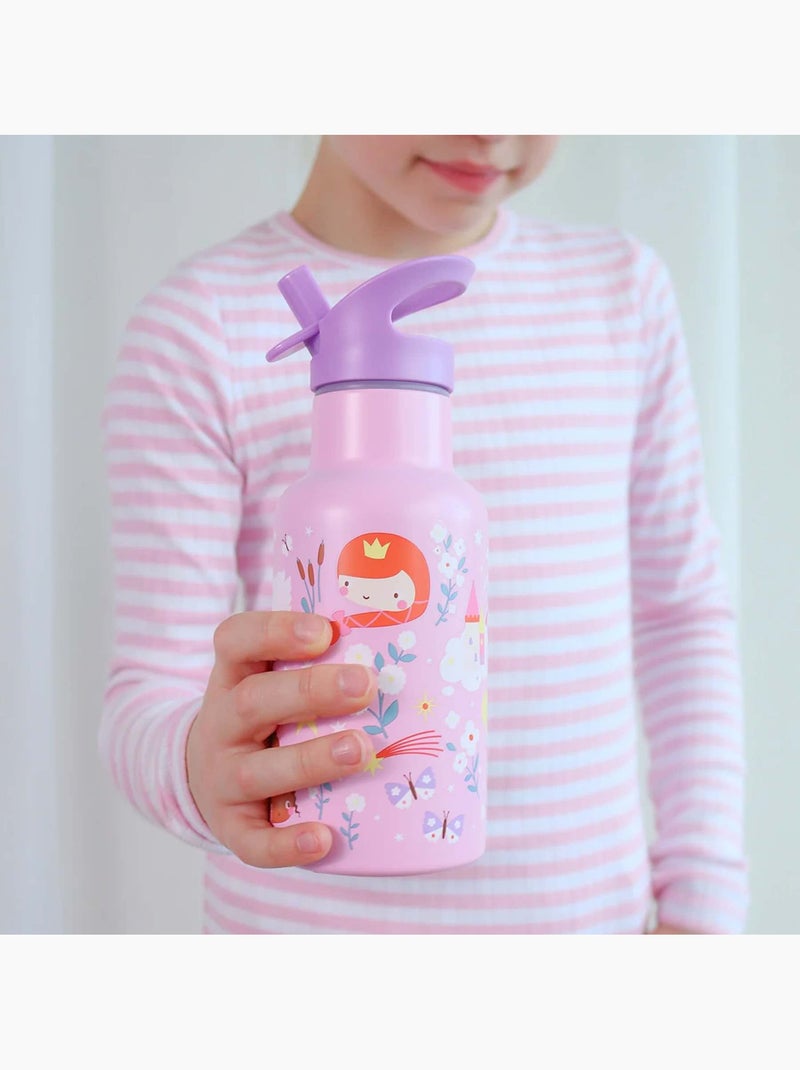 Botella isotérmica de acero inoxidable para niños | a little lovely company Malva chiaro - Kiabi