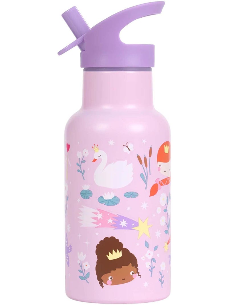 Botella isotérmica de acero inoxidable para niños | a little lovely company Malva chiaro - Kiabi