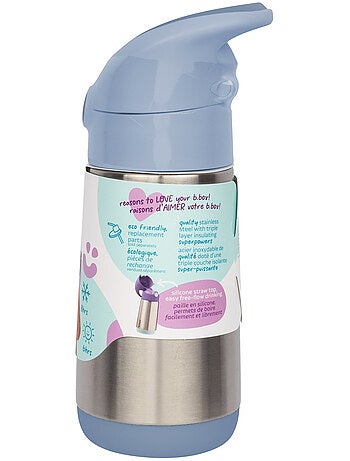 Botella isotérmica infantil con pajita | B.Box