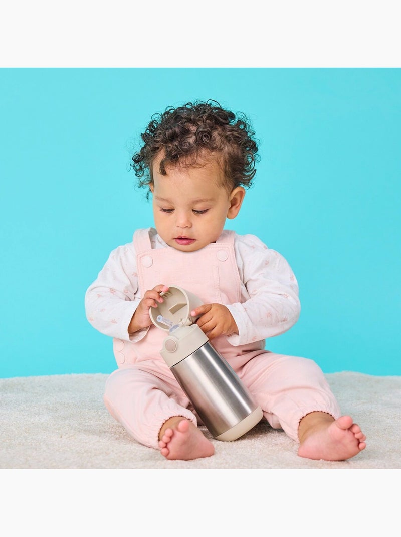 Botella isotérmica infantil con pajita | B.Box Beige - Kiabi