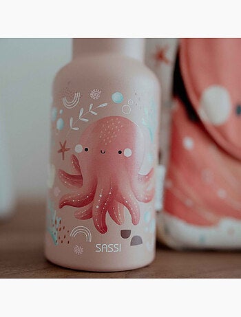 Botella isotérmica infantil de acero inoxidable | sassi junior