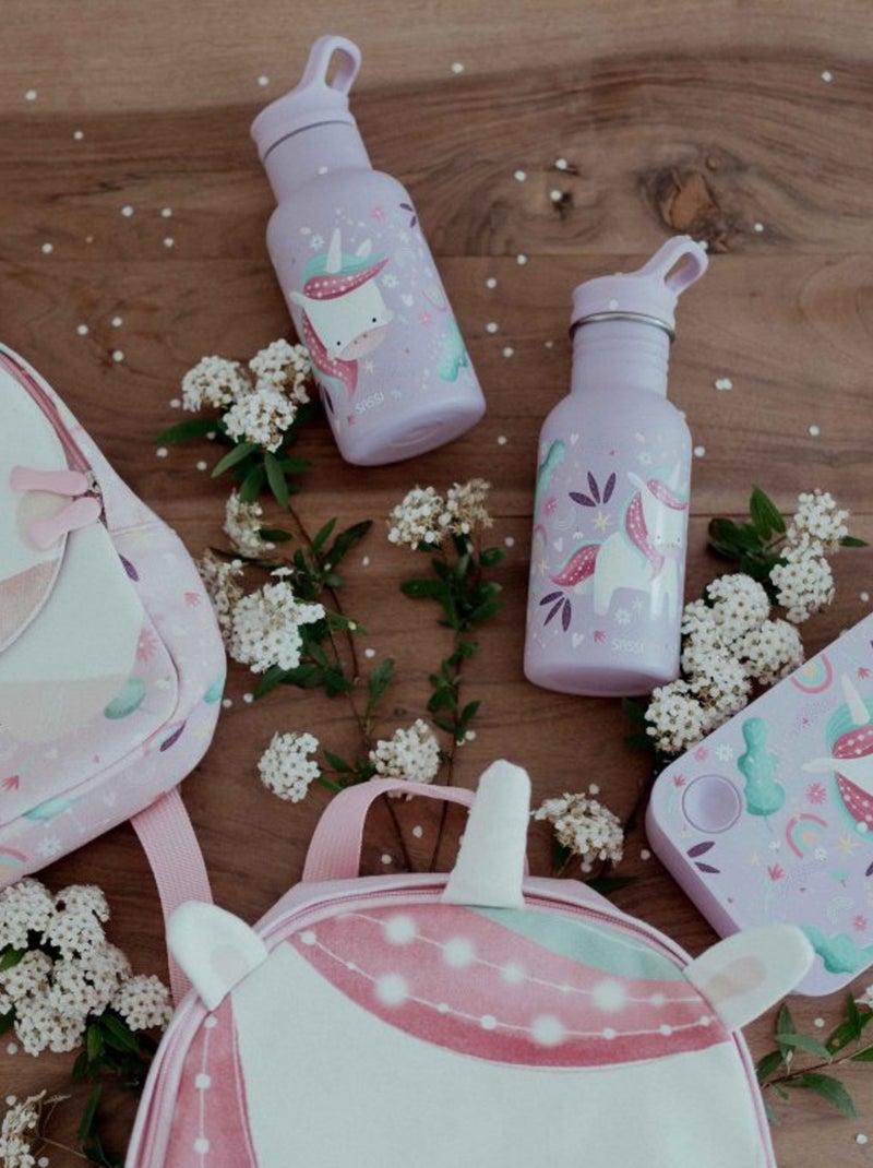 Botella isotérmica infantil de acero inoxidable | sassi junior Rosa - Kiabi