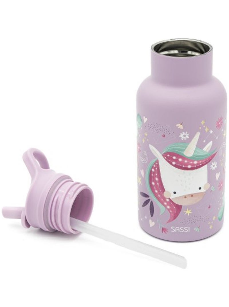 Botella isotérmica infantil de acero inoxidable | sassi junior Rosa - Kiabi