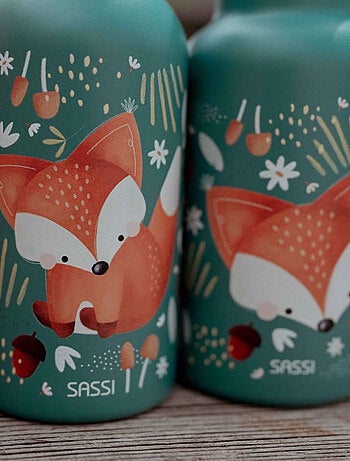 Botella isotérmica infantil de acero inoxidable | sassi junior