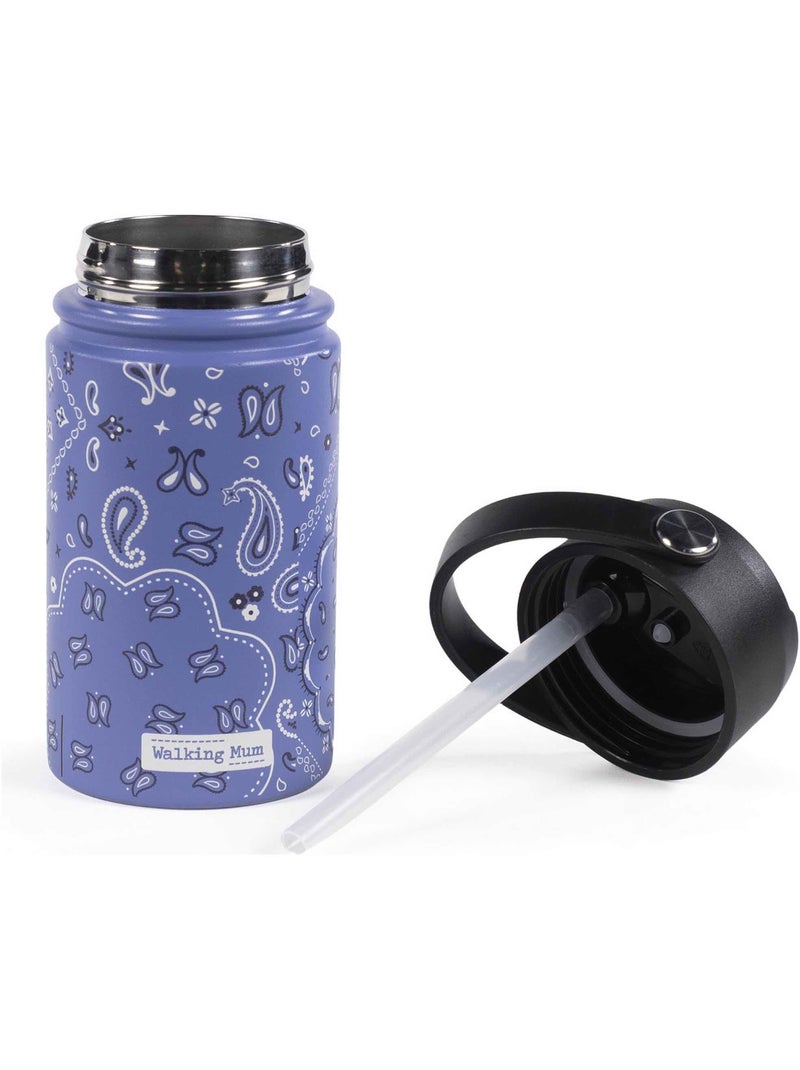 Botella isotérmica infantil | Walking Mum Azul - Kiabi