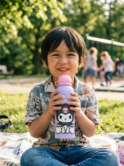 Botella kuromi 500 ml de aluminio boca ancha sanrio - Kiabi