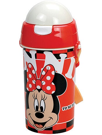 Botella minnie 'perfect day' 500 ml pvc - correa extraíble - minnie