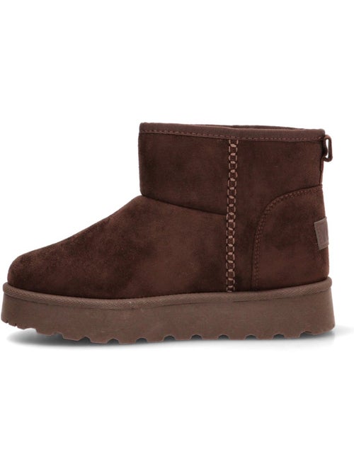 Botin abotinada mujer suela doble - yulia - Kiabi Botin abotinada mujer suela doble - yulia - Kiabi