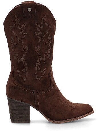 Botin Campero Mujer Suela Plana - Buonarotti