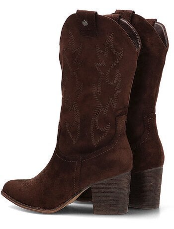 Botin Campero Mujer Suela Plana - Buonarotti