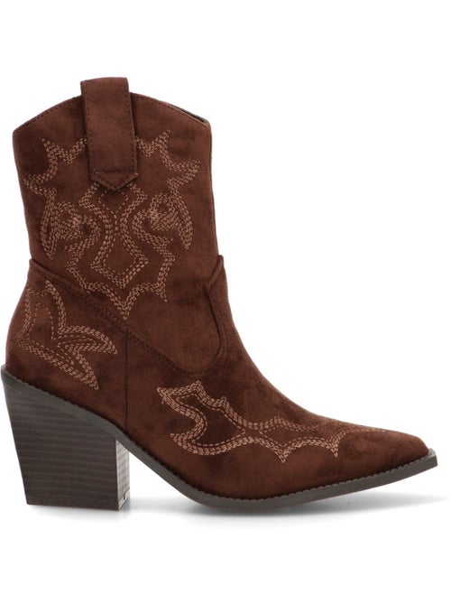 Botin Campero Mujer Suela Plana - Buonarotti - Kiabi
