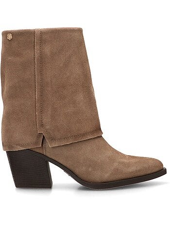 Botin campero mujer tacón alto - carmela
