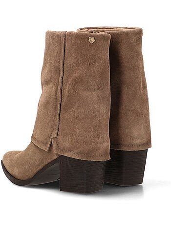 Botin campero mujer tacón alto - carmela
