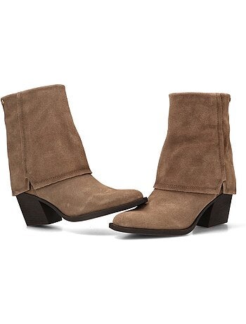 Botin campero mujer tacón alto - carmela